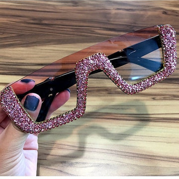 Paule- Square Luxury Oversized Sunglasses